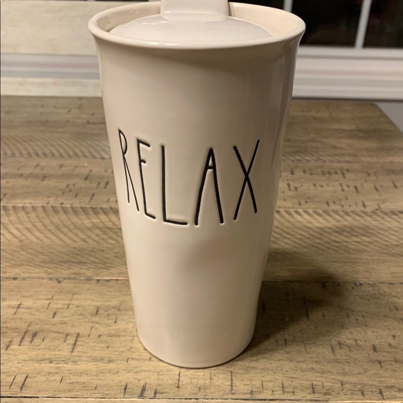 Rae Dunn to-go coffee mug